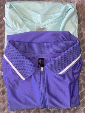 Lot of 2 Women’s Golf Polo Shirts Mondetta & ZeroXposur XXL Performance